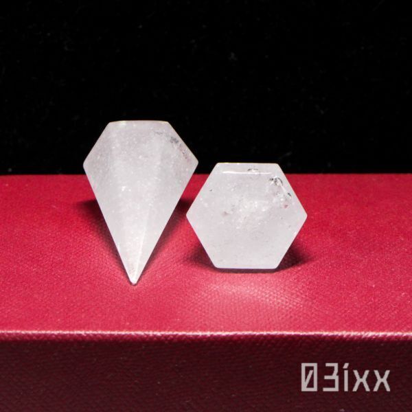 【送料無料・即決】盛塩 六角錐ミニ 白白 2点セット 浄化 お守り 新年 新生活 新春 盛り塩 塩のインテリア_画像3