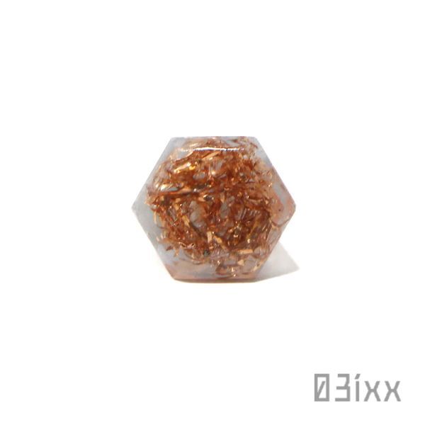 【送料無料・即決】盛塩オルゴナイト 六角錐ミニ エンジェライト 硬石膏 天使の石 天然石 盛り塩 おまもり インテリア 03ixx_画像5