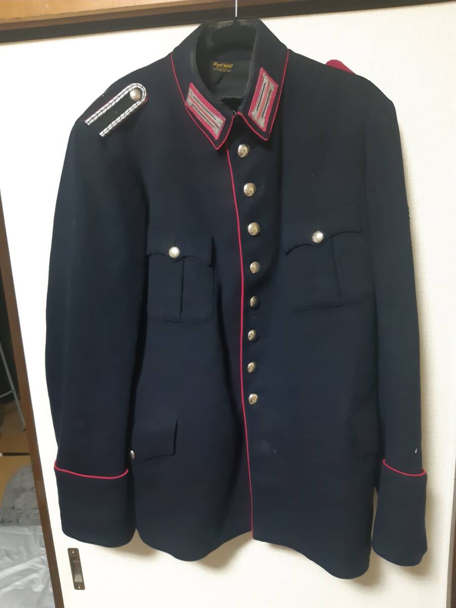 （実物・巨大サイズ）ナチドイツ　消防警察上衣・制帽_画像1