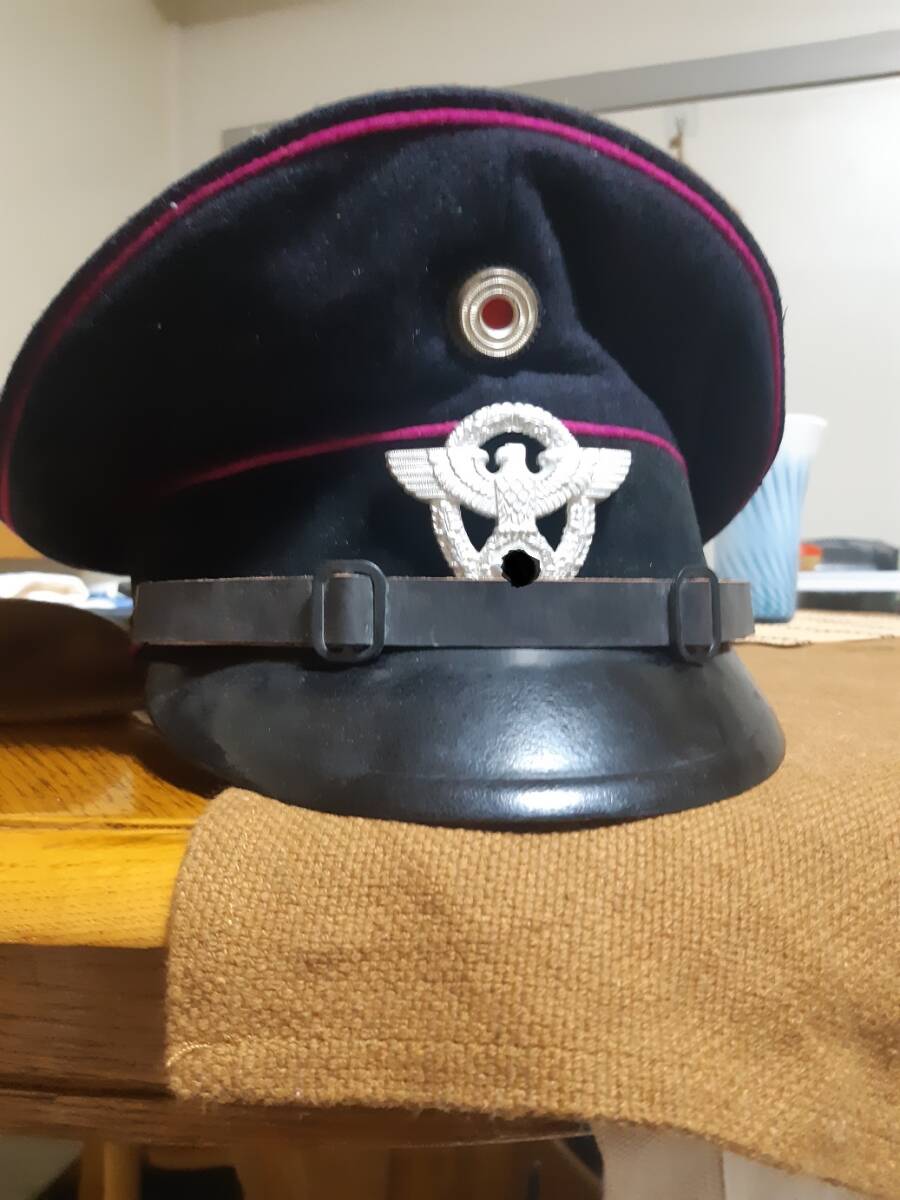 （実物・巨大サイズ）ナチドイツ　消防警察上衣・制帽_画像2