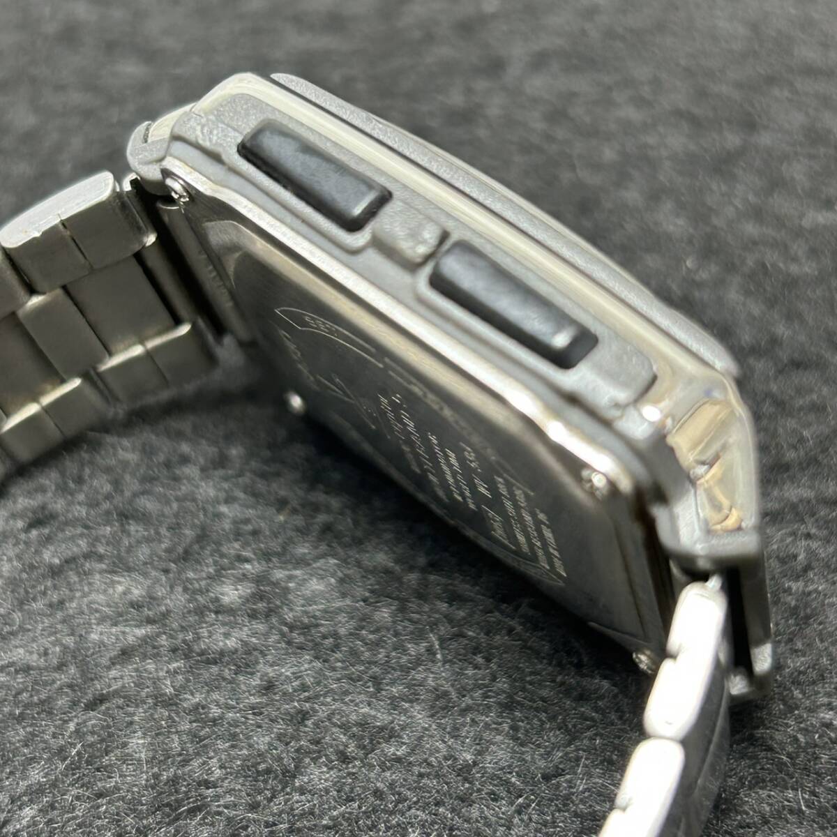 ●【YH-3537】中古品 不動品 CASIO WAVE CEPTOR WV-59J ウェーブセプター 電波 デジタル 腕時計 