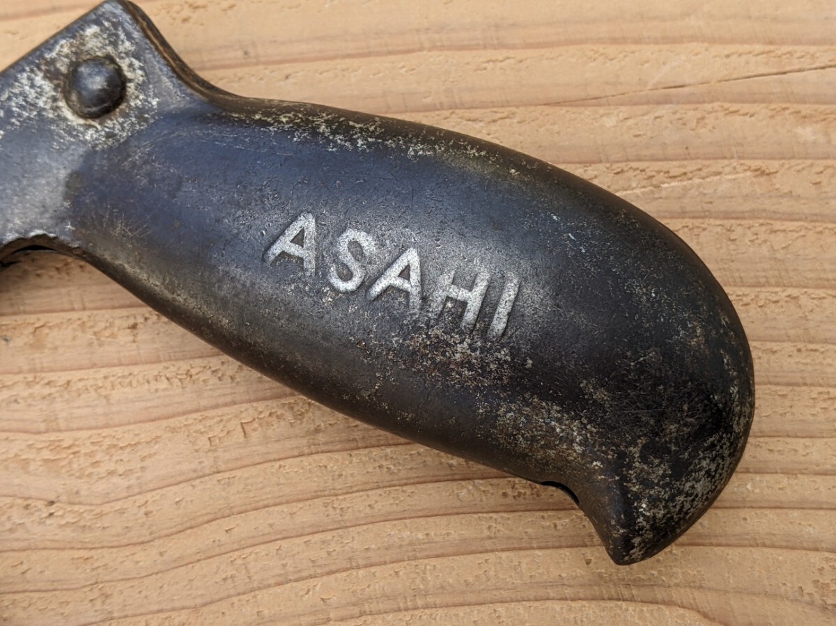レトロ金鋸 ASAHI Metal Hack Saw 工具_画像8