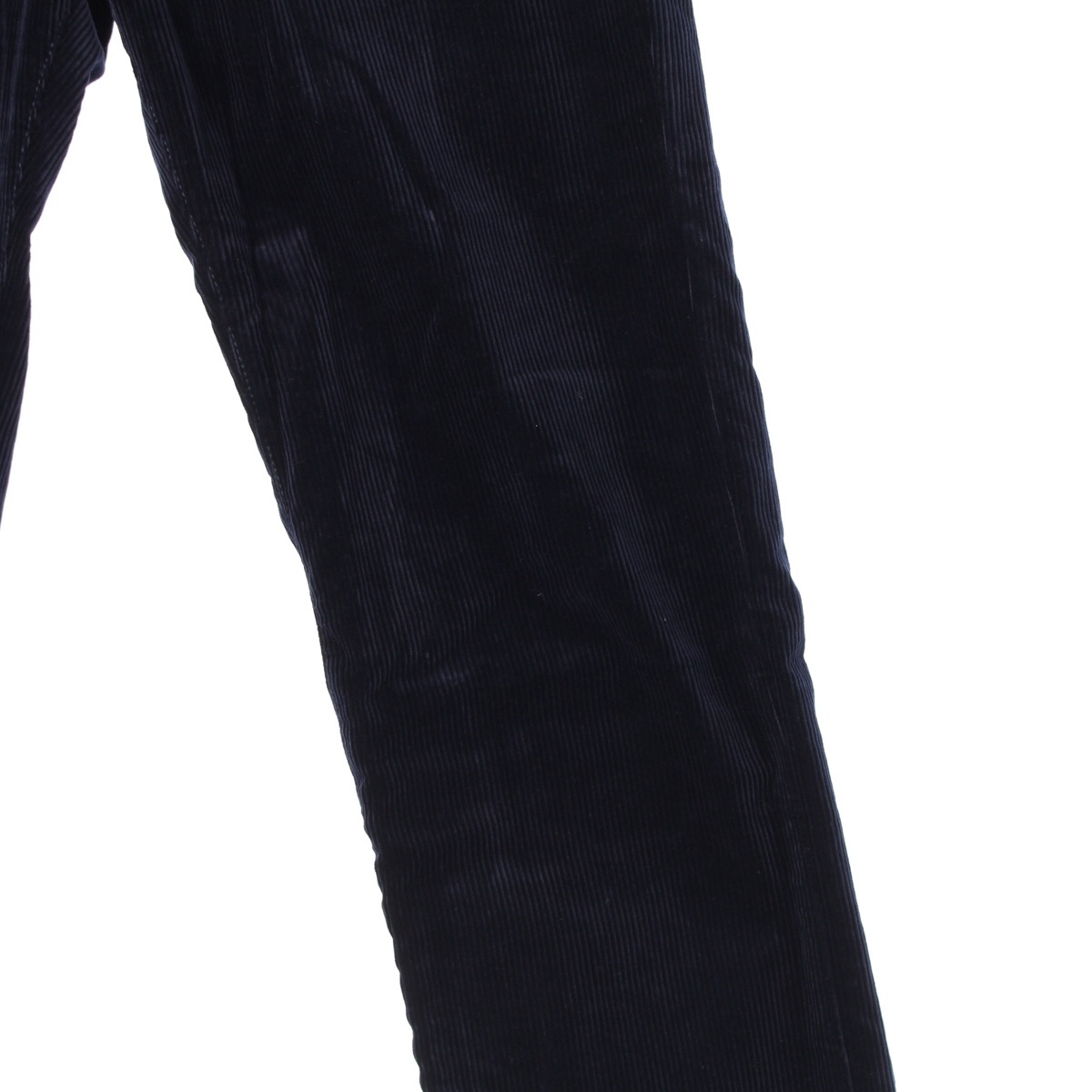 ブラミンク 24AW コットン コーデュロイ パッチポケット ストレート パンツ 7914-299-0382 ネイビー 2【中古】_画像5
