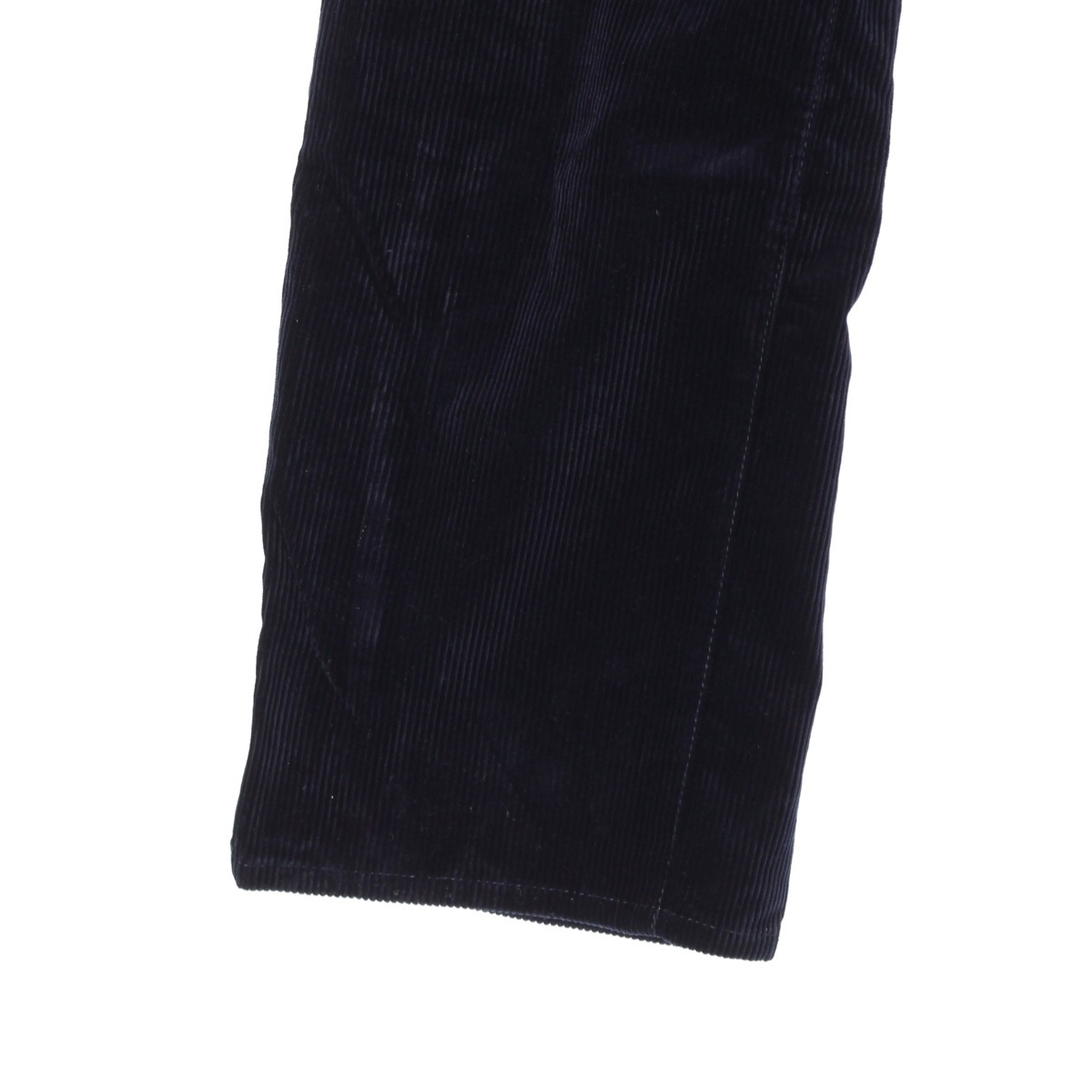 ブラミンク 24AW コットン コーデュロイ パッチポケット ストレート パンツ 7914-299-0382 ネイビー 2【中古】_画像6