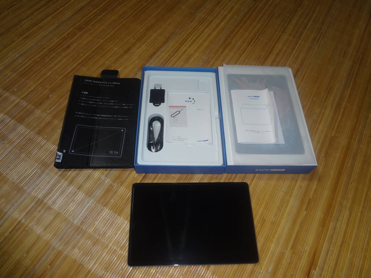 AAUW T60 pro　10インチタブレット 　本体保護ケース付き_画像1
