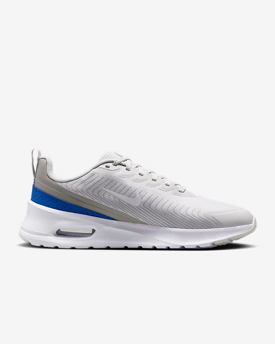 11,330円! 26.0cm 新品 NIKE AIR MAX NUAXIS エアマックス ニュアクシス AIRMAX メンズ スニーカー シューズ クッション グレー 青 白 定番