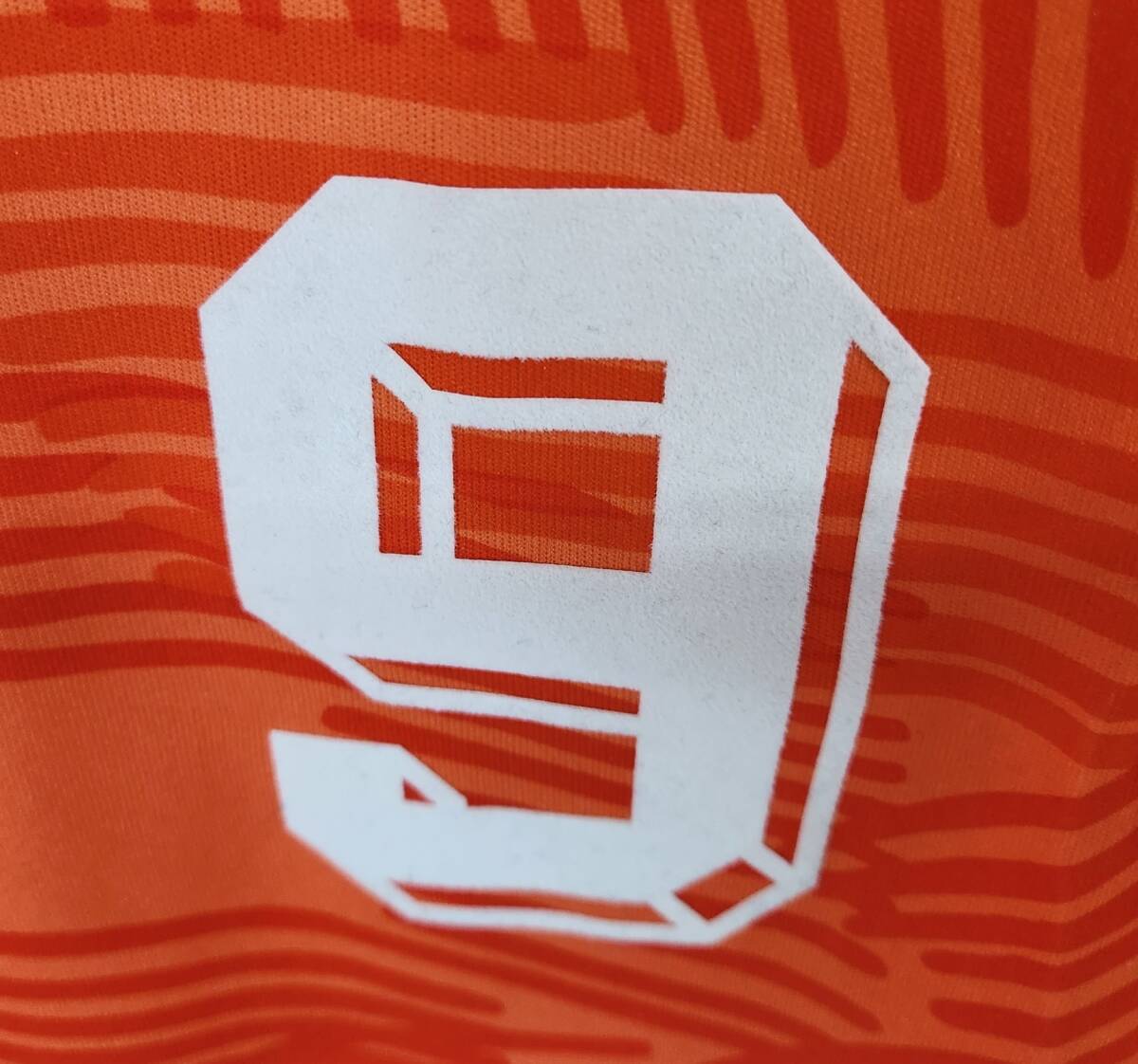 EURO 1992 オランダ Holland(H)＃9 VAN BASTEN マルコ・ファン・バステン 半袖 lotto正規 M_画像5