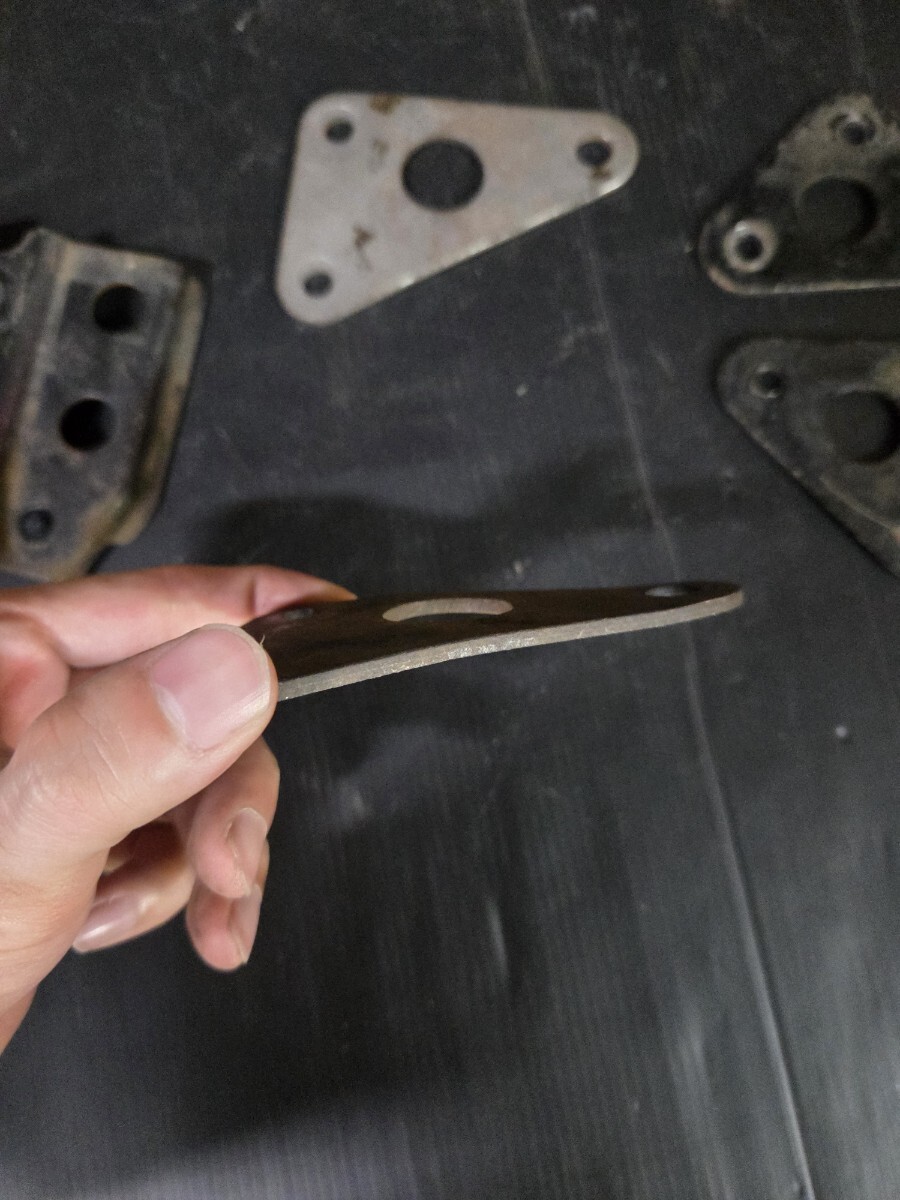 ホーク CB250N CB400N エンジンハンガー ステー ホンダ タンクステー ストッパー バブ_画像6