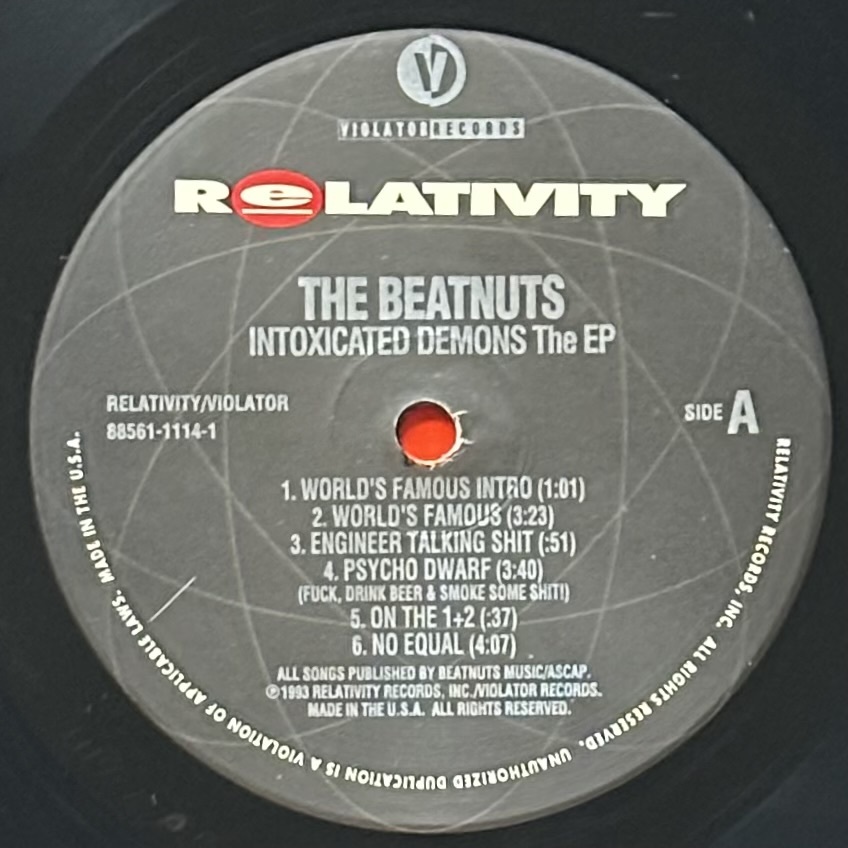The Beatnuts / Intoxicated Demons The EP / Relativity - 88561-1114-1 / US Vinyl 12inch EP