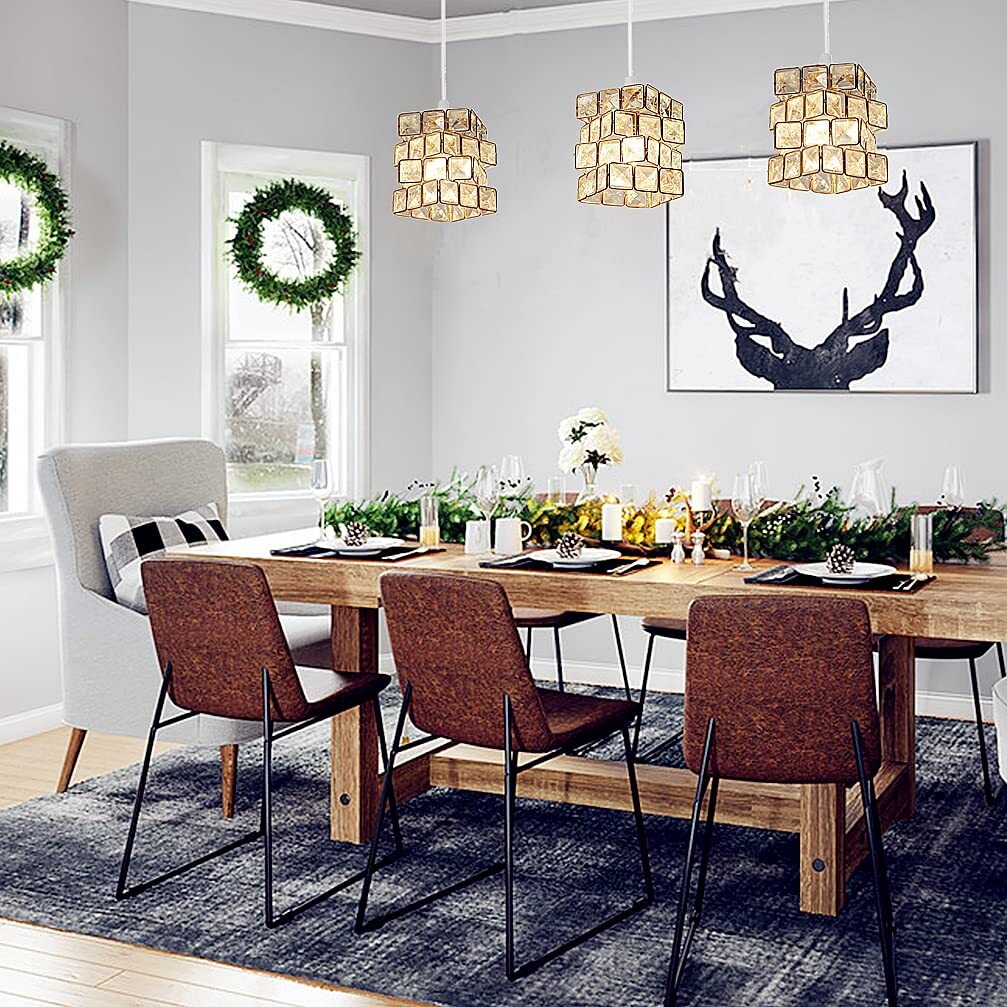 ☆照明 クリスタル ガラス キラキラ輝く　ペンダントライト 3燈