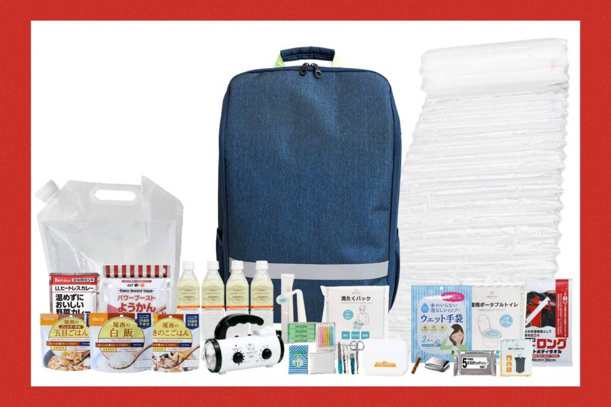 防災(zāi)士監(jiān)修の非常用防災(zāi)セット