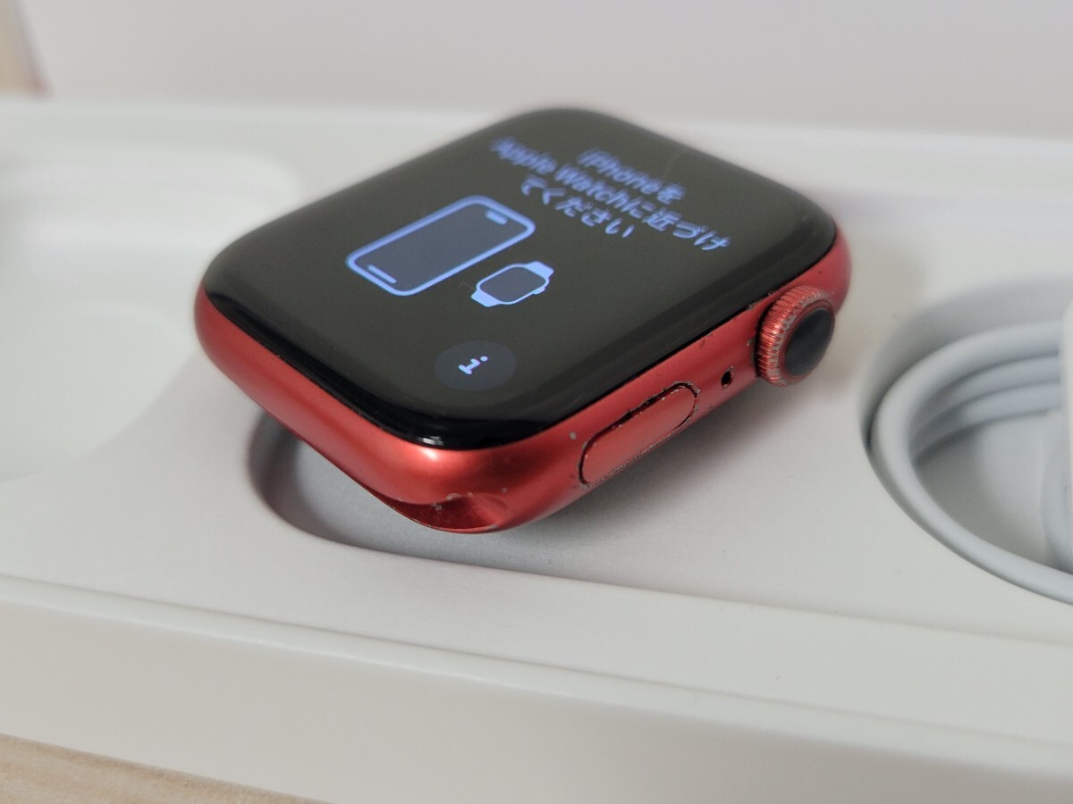 ■AppleWatch Series6 GPS+Cellularモデル 44mm M09C3J/A (PRODUCT)RED アップルウォッチ シリーズ６_画像4