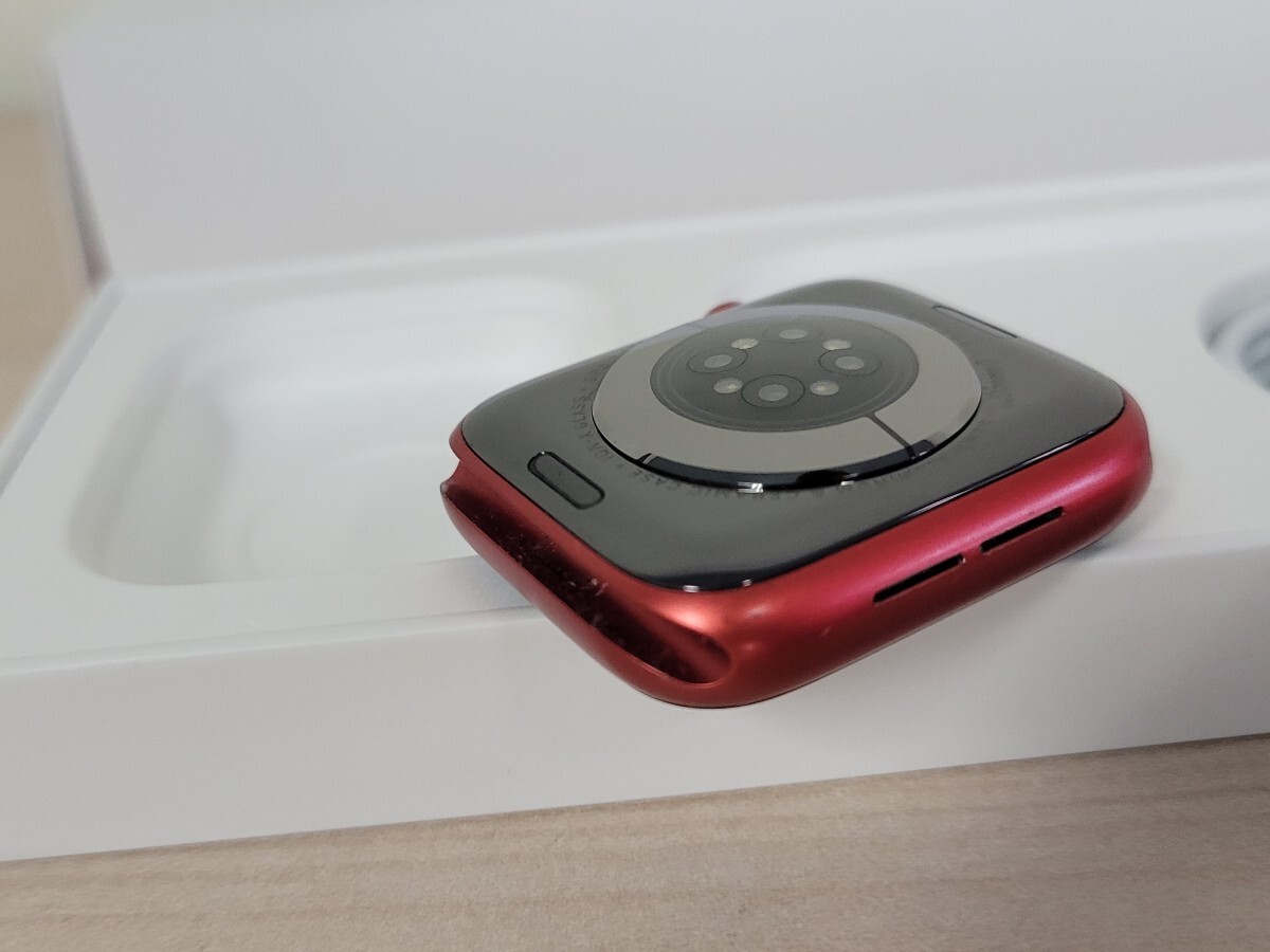 ■AppleWatch Series6 GPS+Cellularモデル 44mm M09C3J/A (PRODUCT)RED アップルウォッチ シリーズ６_画像6