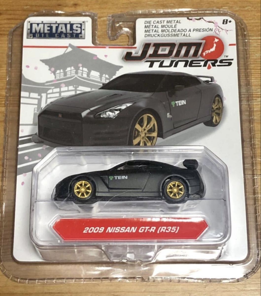 1/64 Jada Toys JDM тюнер z литье под давлением машина 2009 Nissan GT-R R35 новый товар нераспечатанный товар 1/64 Jada Toys JDM тюнер z литье под давлением машина 2009 Nissan GT-R R35 новый товар нераспечатанный товар