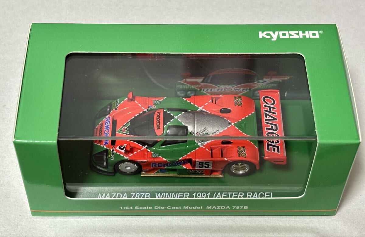 Kyosho 1/64 Mazda 787B (we The кольцо specification ) MAZDA 787B WINNER 1991 (AFTER RACE) ограничение 500 шт новый товар нераспечатанный товар бесплатная доставка Kyosho 1/64 Mazda 787B (we The кольцо specification ) MAZDA 787B WINNER 1991 (AFTER RACE) ограничение 500 шт новый товар нераспечатанный товар бесплатная доставка