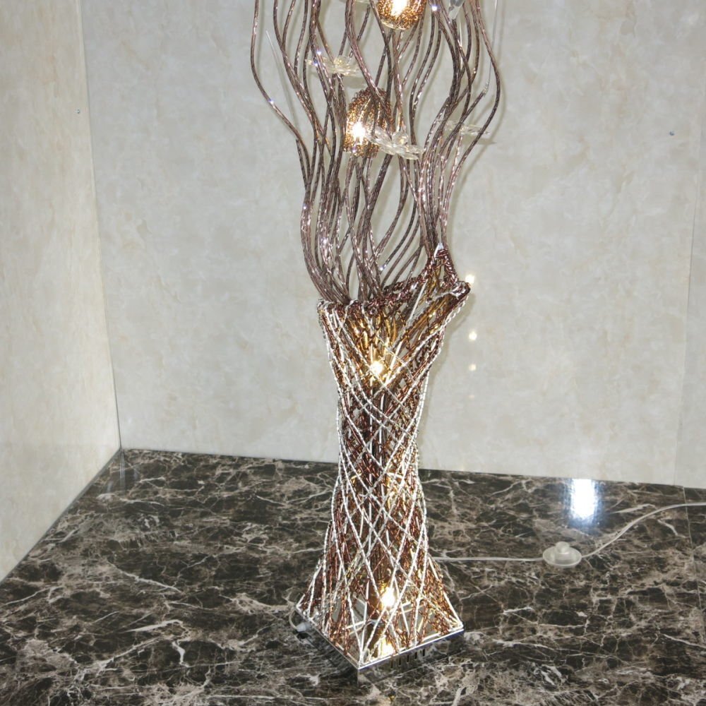 【LED付き！】 新品 綺麗なデザイン LED 8燈 フロアスタンド スタンド照明 フラワーアレンジメント 間接照明 フロアライト 安い 北歐 led