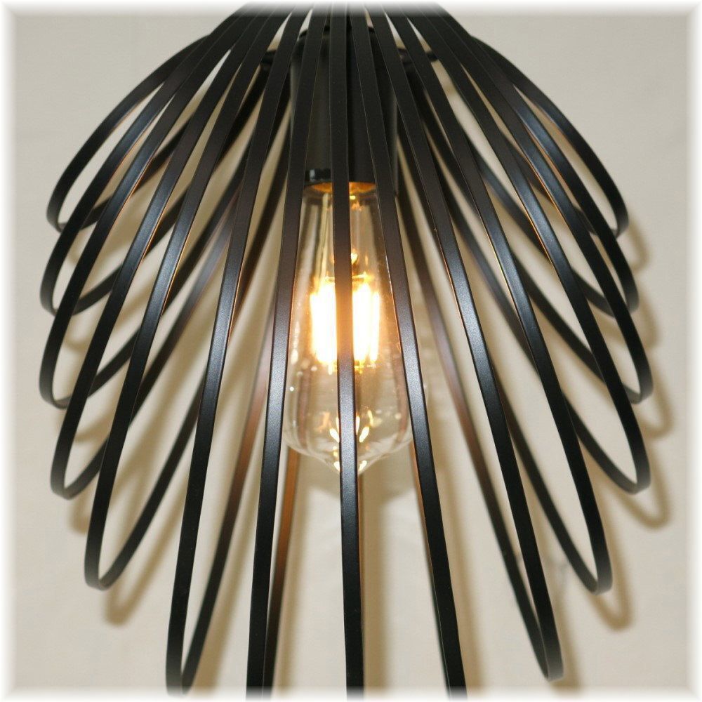 【送料無料！】★超激安即決！★新品?粋なデザイン ブラックアイアン LED付き ペンダント照明