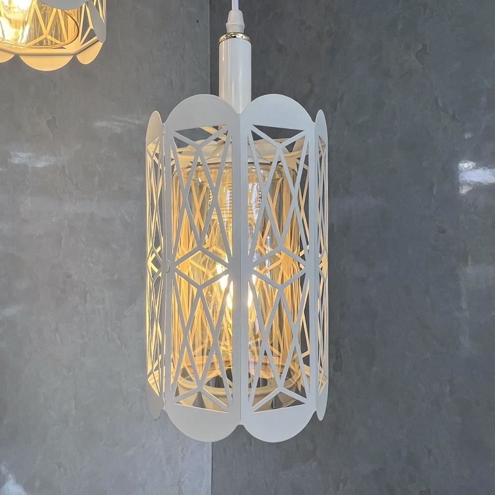 【LED付き！】引掛けシーリング対応 ペンダントライト led 照明 照明器具 天井直付 シンプル 安い おしゃれ ホワイト ガラス 吹き抜け 階段