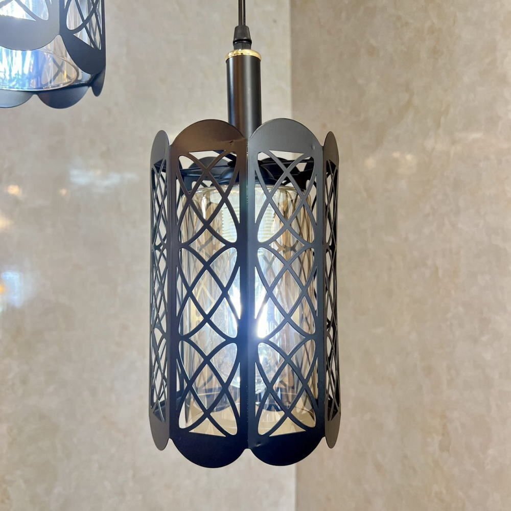 【LED付き！】引掛けシーリング対応 ペンダントライト led 照明 照明器具 天井直付 シンプル 安い おしゃれ ブラック ガラス 吹き抜け 階段