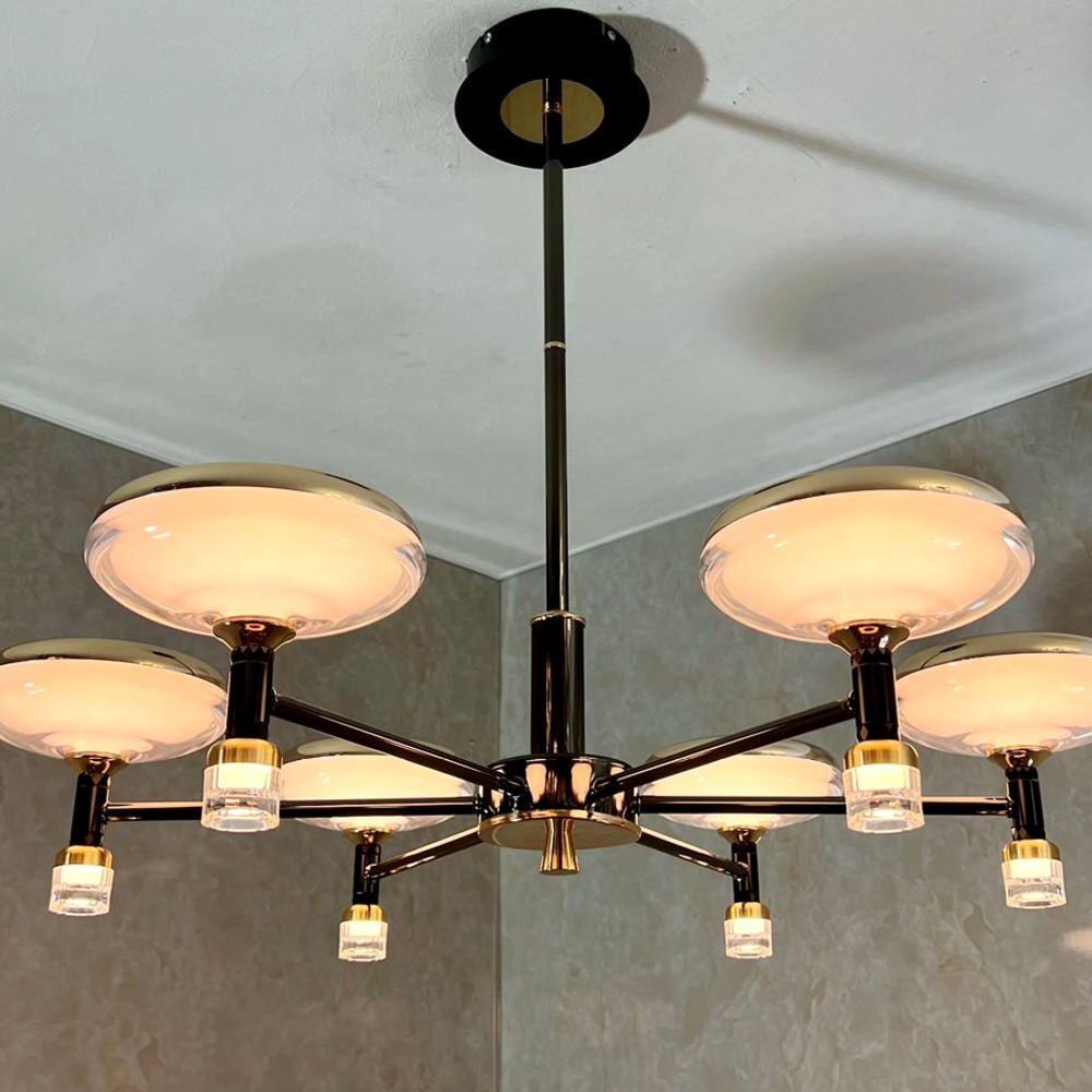 【LED付き】 新品 リビングライト 調(diào)光＆調(diào)色 直徑ワイド75cm リモコン付 高さ調(diào)整可 LED モダン 安い おしゃれ 6畳 8畳 10畳 アンティーク