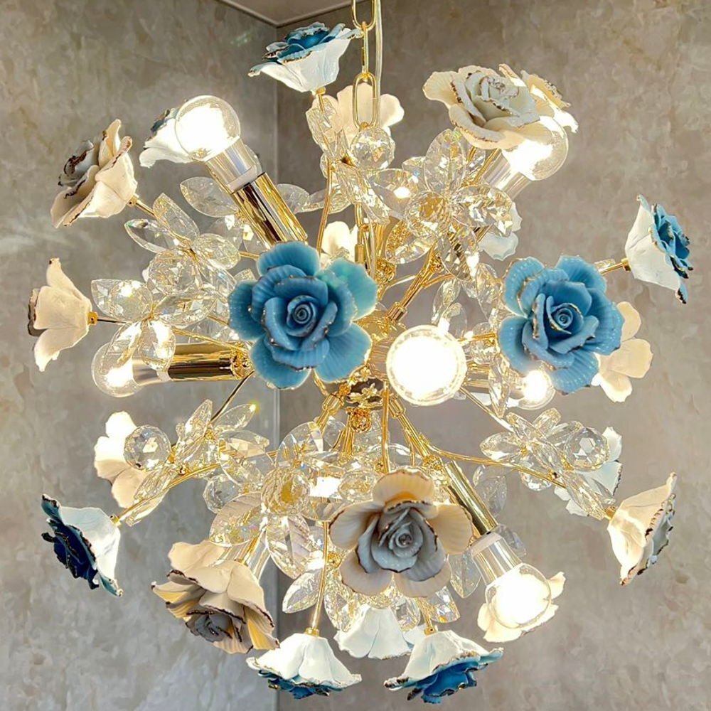 【LED付き！】 新品 引掛シーリング対応 可愛(ài)いデザイン LED 9燈 シャンデリア 調(diào)光対応 高さ調(diào)整可 ペンダントライト 送料無(wú)料 安い 北歐