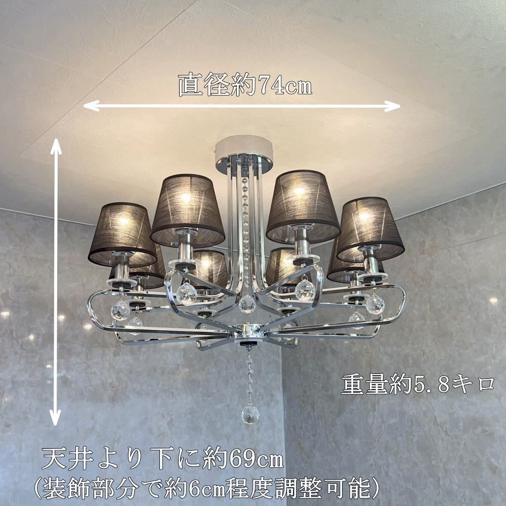 【LED付き！】引掛けシーリング対応 LED 3燈 シンプル ブラック アイアン シーリングトライト 直徑53cm PSE認(rèn)定 送料無料 led 安い 北歐