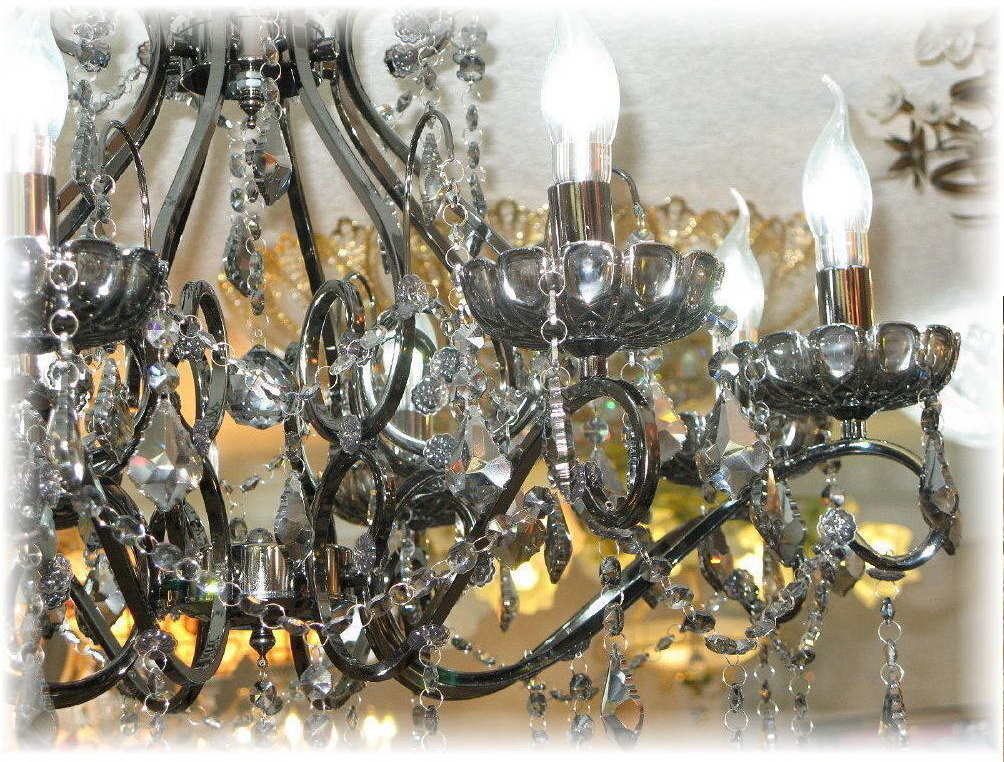 ☆LED電球サービスキャンペーン開(kāi)催中！☆【送料無(wú)料！】★超激安即決！★新品 キャンドル8燈クリスタルシャンデリア