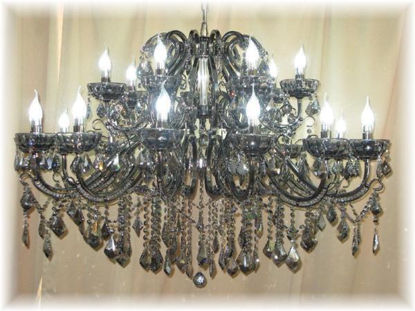 ☆LED電球サービスキャンペーン開催中！☆【送料無料！】★超激安即決！★新品 キャンドル21燈 豪華クリスタルシャンデリア ワイドタイプ