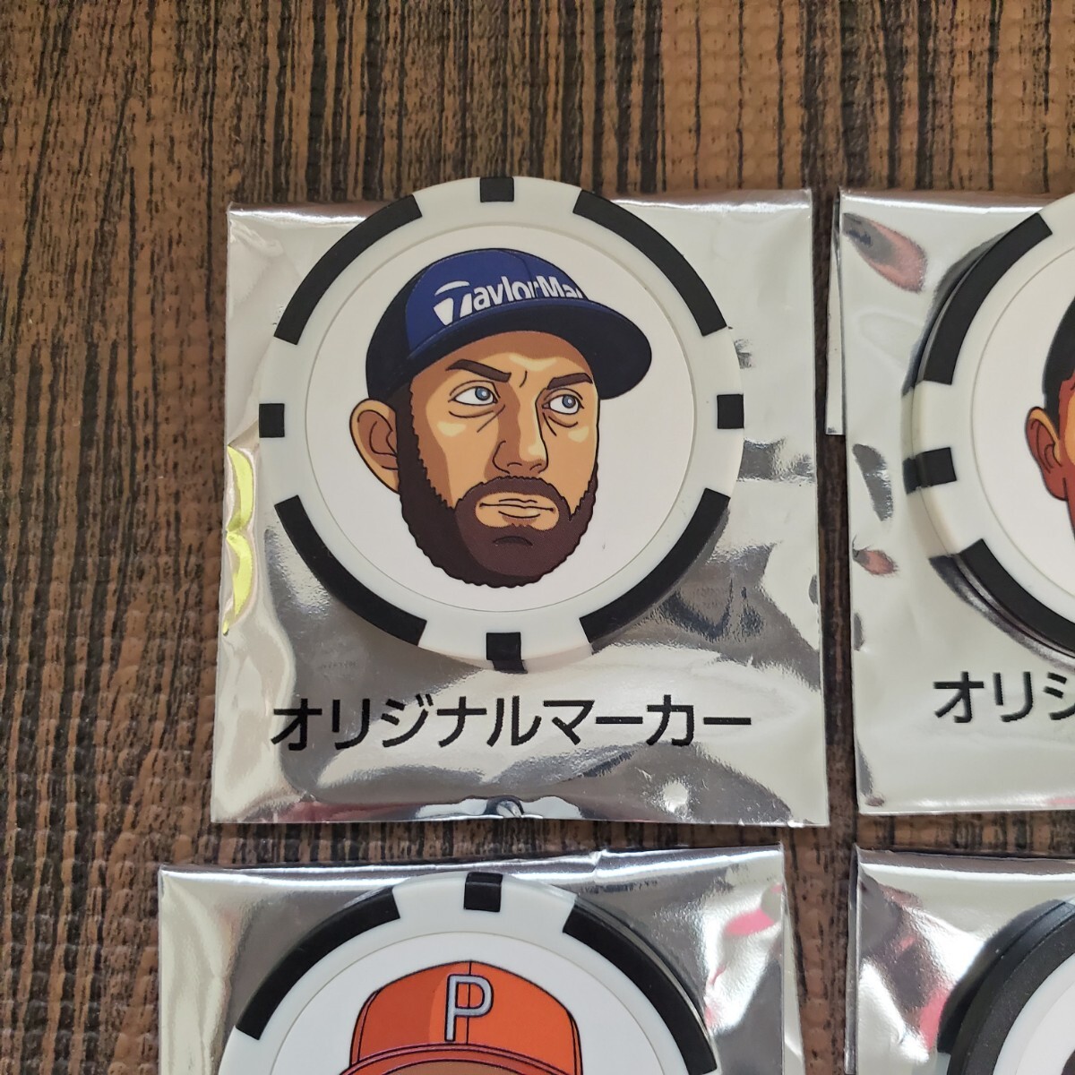 【送料無料】テーラーメイド ゴルフ オリジナルマーカー 全7種 【未使用品】テーラーメイド ボールマーカー_画像3