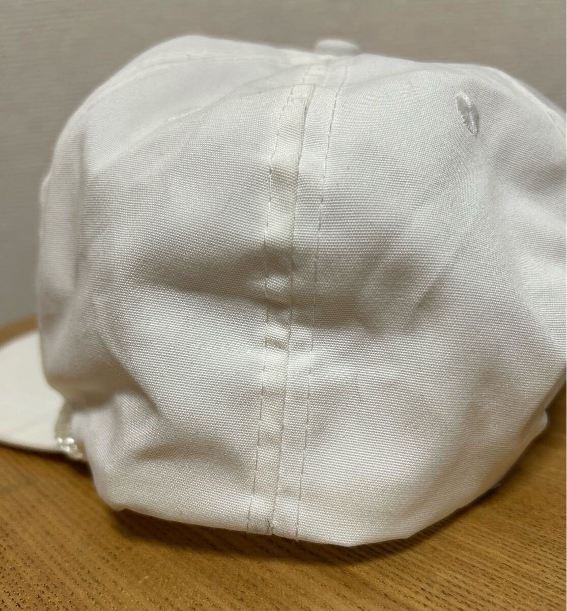 90's Vintage The CLUB 企業物キャップ トラッカーキャップ スナップバック キャップ 帽子 USAヴィンテージ 白_画像9