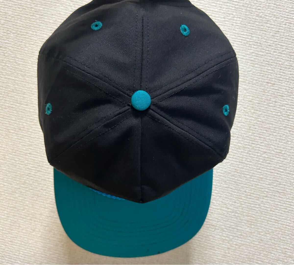 80's 90's Vintage トラッカーキャップ スナップバック 2トーン キャップ 帽子 CAP 企業物 SAN SUN USAヴィンテージ _画像9