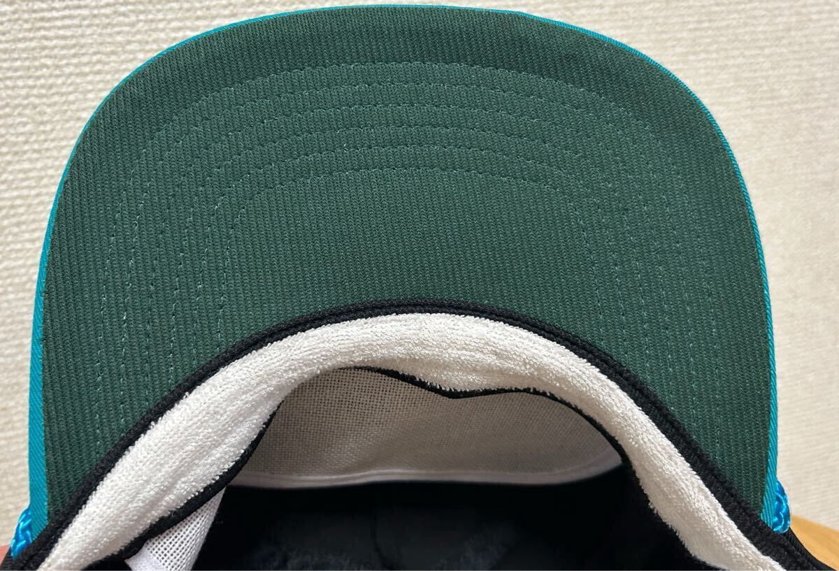 80's 90's Vintage トラッカーキャップ スナップバック 2トーン キャップ 帽子 CAP 企業物 SAN SUN USAヴィンテージ _画像8