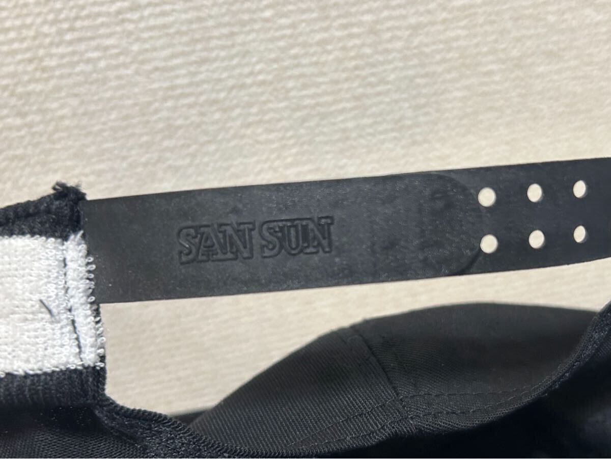 80's 90's Vintage トラッカーキャップ スナップバック 2トーン キャップ 帽子 CAP 企業物 SAN SUN USAヴィンテージ _画像6