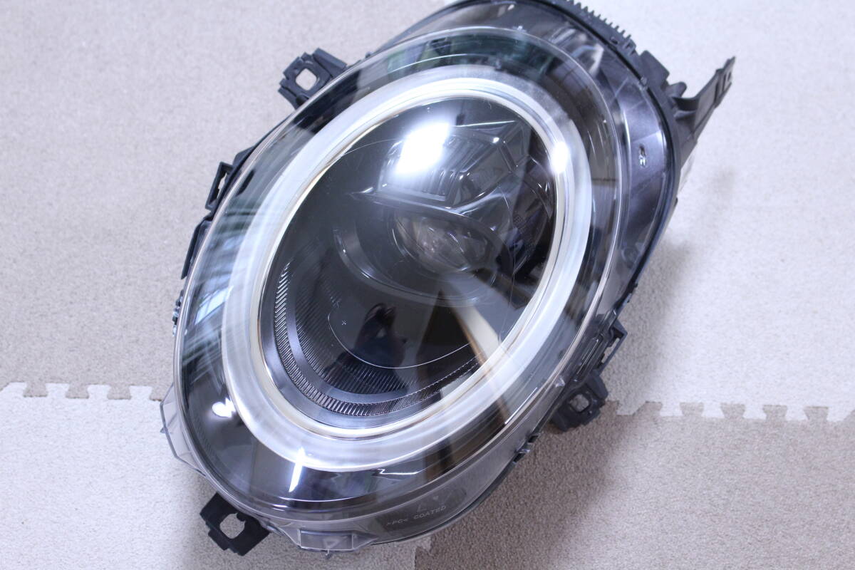BMW MINI ミニ F54 F55 F56 F57 後期 左 ヘッドライト インナーブラック 63115A21CA3 純正 中古 割れあり_画像2