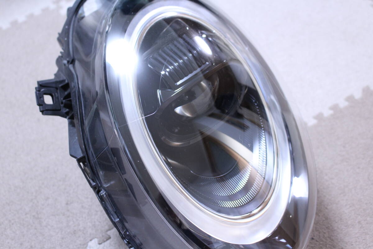 BMW MINI ミニ F54 F55 F56 F57 後期 左 ヘッドライト インナーブラック 63115A21CA3 純正 中古 割れあり_画像4