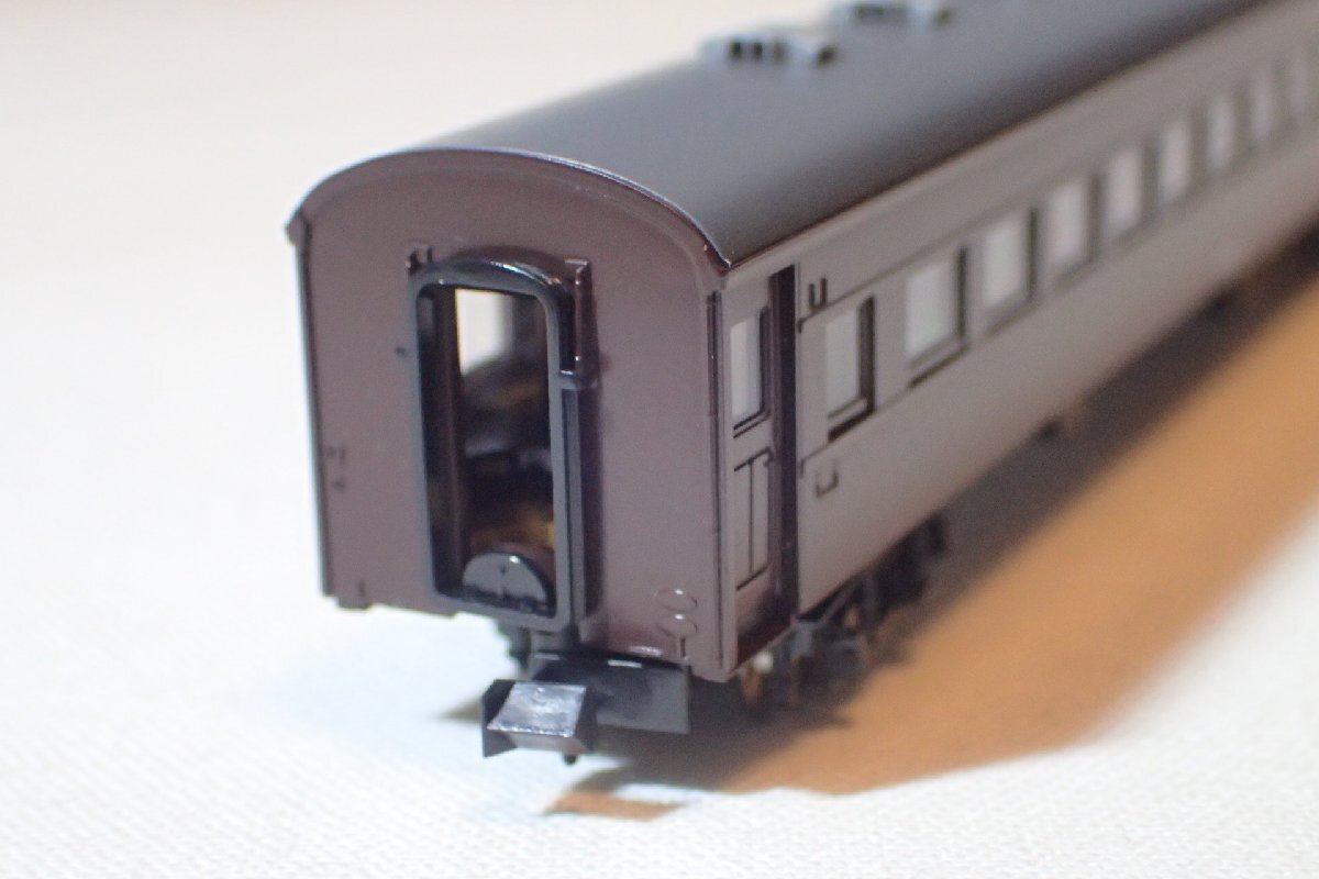 新品同様 TOMIX 8520 オハ61 1両2 黒染め車輪 オハ61‐671 Nゲージ 客車_画像1