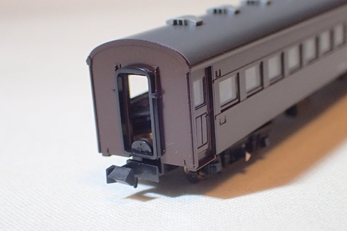 新品同様 TOMIX 8520 オハ61 1両2 黒染め車輪 オハ61‐671 Nゲージ 客車_画像2