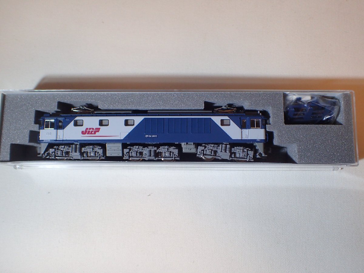 美品 KATO 3024-2 EF64-1000 JR貨物新更新色 1両 フライホイール搭載 昼白色LEDライト EF64-1003 Nゲージ 電気機関車_画像8