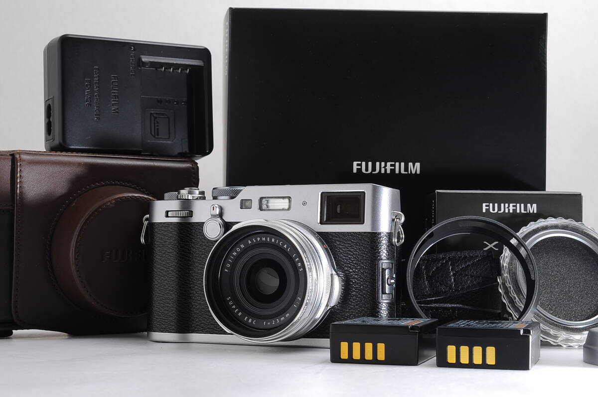 ■極上品■ FUJIFILM（フジフイルム） X100F シルバー APS-C 高畫質(zhì)プレミアムコンパクト
