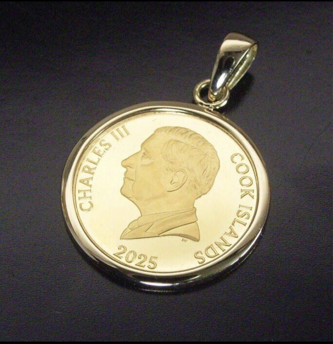 新品 希少品 純金 クローバー四葉ペンダントトップ 2025年限定品 早い者勝ち_画像3