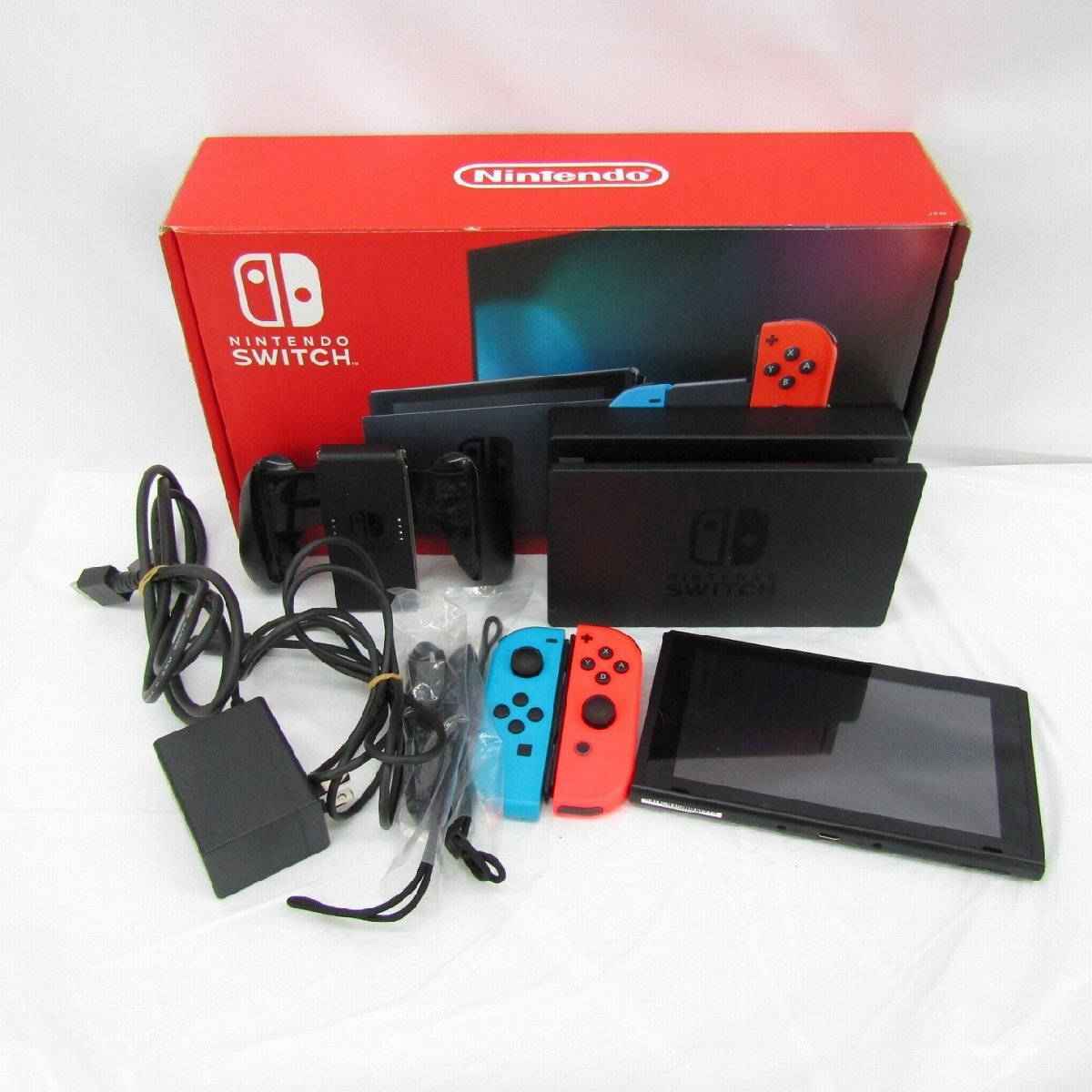 【中古品】任天堂 NINTENDO SWITCH ニンテンドースイッチ ネオンブルー/レッド HAD-S-KABAA(JPN) 2020年製 838195805 0919