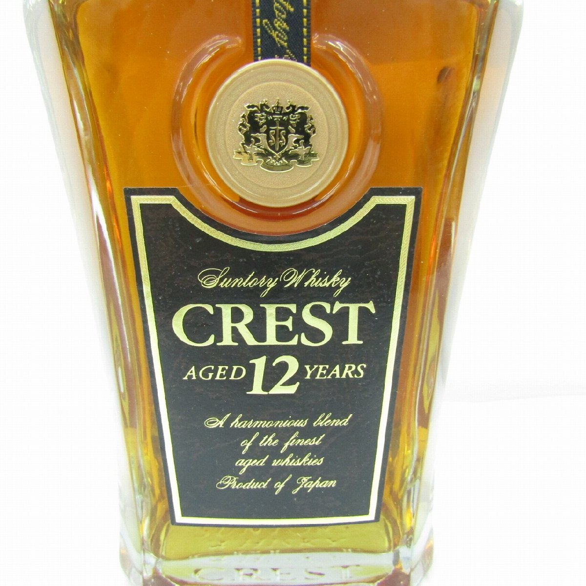 【YH-3409】未開栓 SUNTORY サントリー CREST クレスト 12年 700ml 43％ ウイスキー ◇専用 未開栓 ウイスキー サントリー CREST クレスト 12年 700ml
