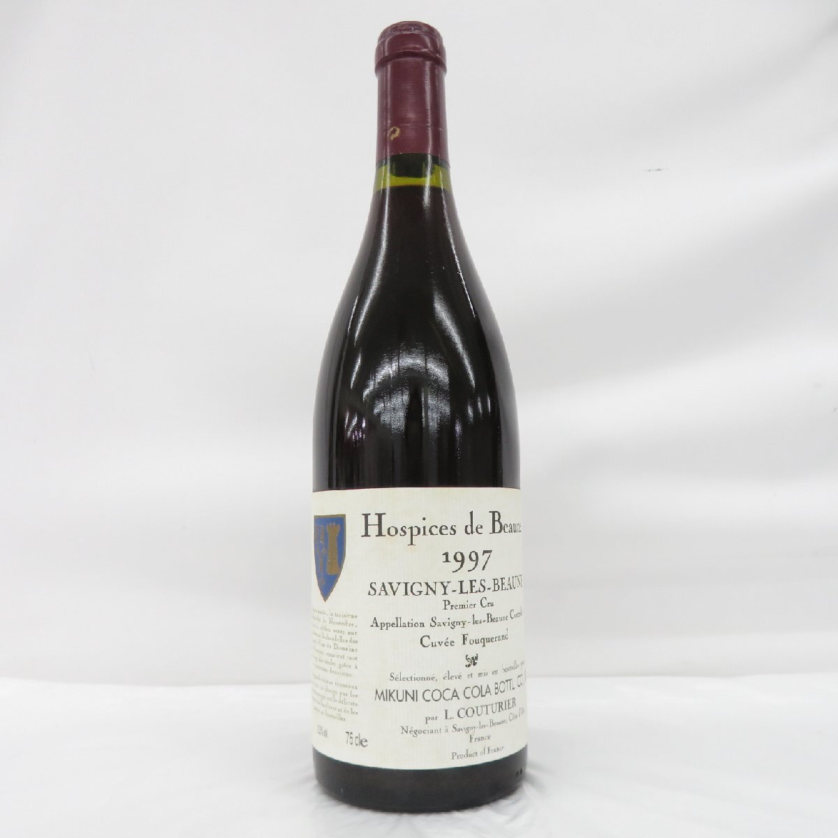 【未開栓】オスピス?ド?ボーヌ サヴィニー?レ?ボーヌ プルミエ?クリュ 1997 赤 ワイン 750ml 12.5% 907369021 0926