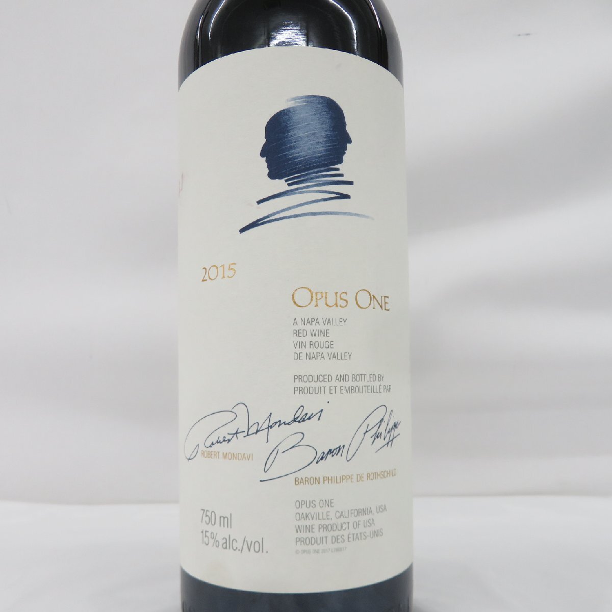 1円～【未開(kāi)栓】OPUS ONE オーパスワン 2015 赤 ワイン 750ml 15% 11933918 0926