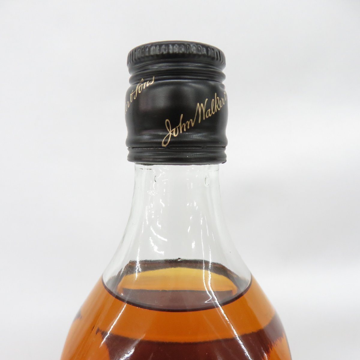 1円～【未開(kāi)栓】Johnnie Walker ジョニーウォーカー ブラックラベル 12年 ウイスキー 700ml 40% 11934742 0926