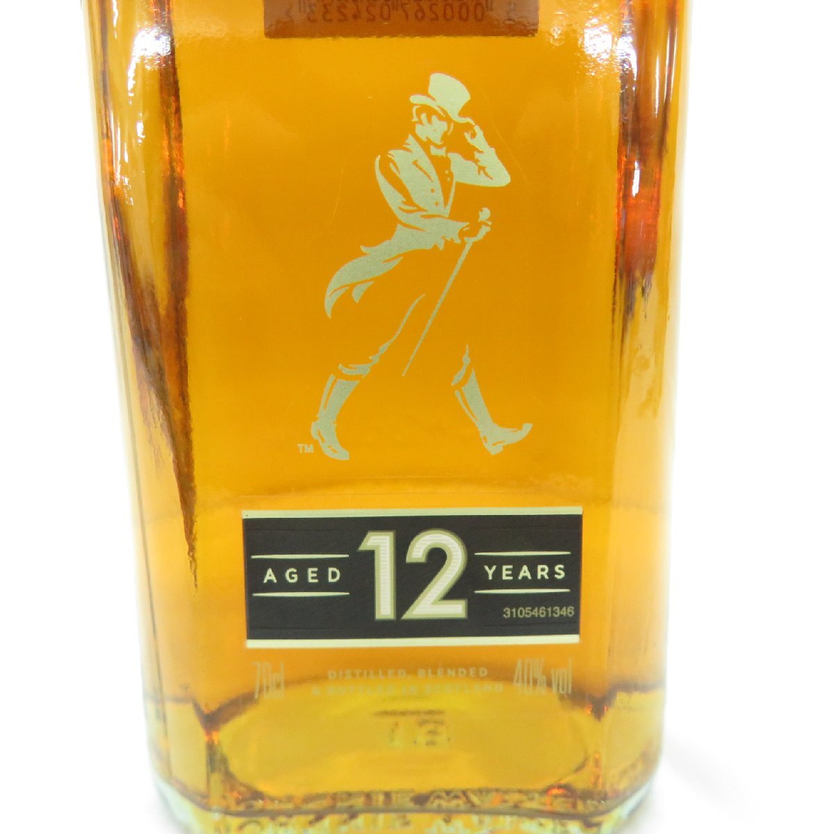 1円～【未開(kāi)栓】Johnnie Walker ジョニーウォーカー ブラックラベル 12年 ウイスキー 700ml 40% 11934742 0926