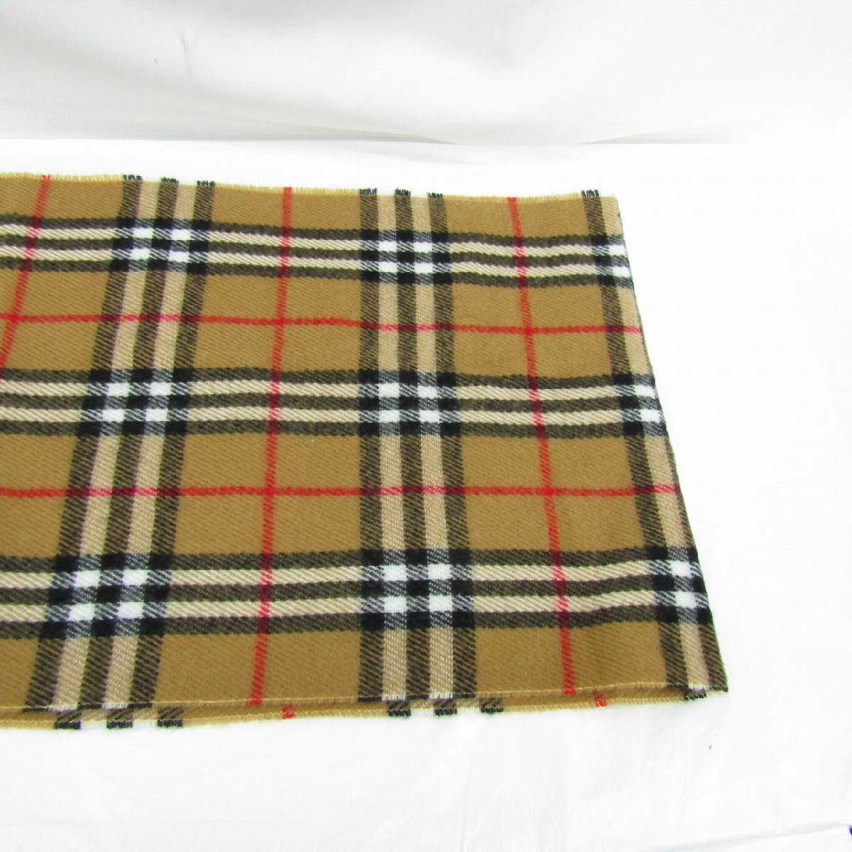 1円～【中古品】burberrys バーバリーズ マフラー ノバチェック 本體のみ 807119426 0929