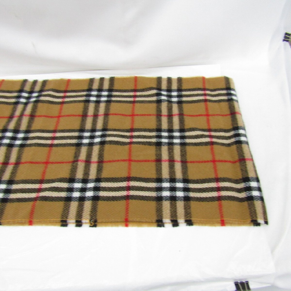 1円～【中古品】burberrys バーバリーズ マフラー ノバチェック 本體のみ 807119426 0929