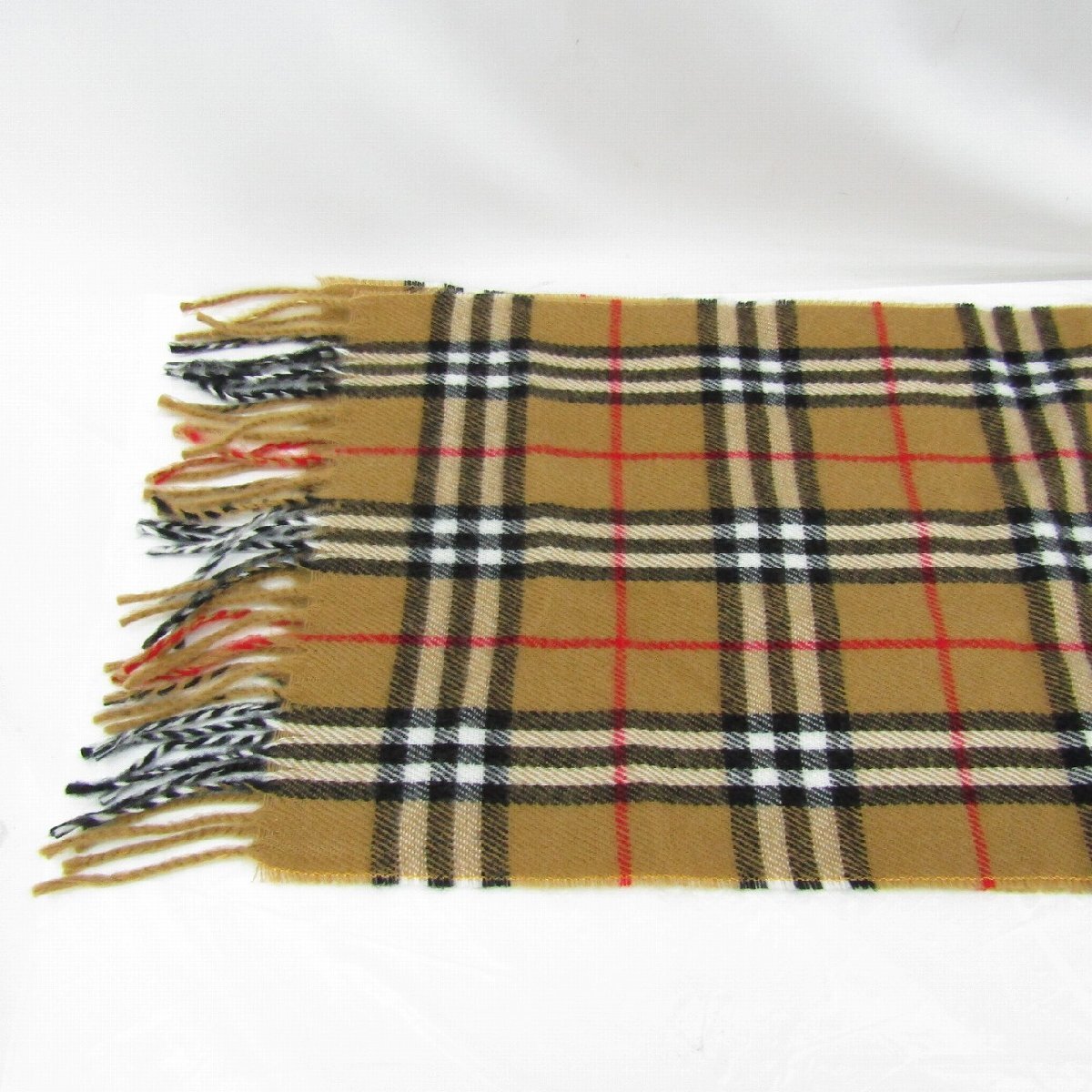 1円～【中古品】burberrys バーバリーズ マフラー ノバチェック 本體のみ 807119426 0929