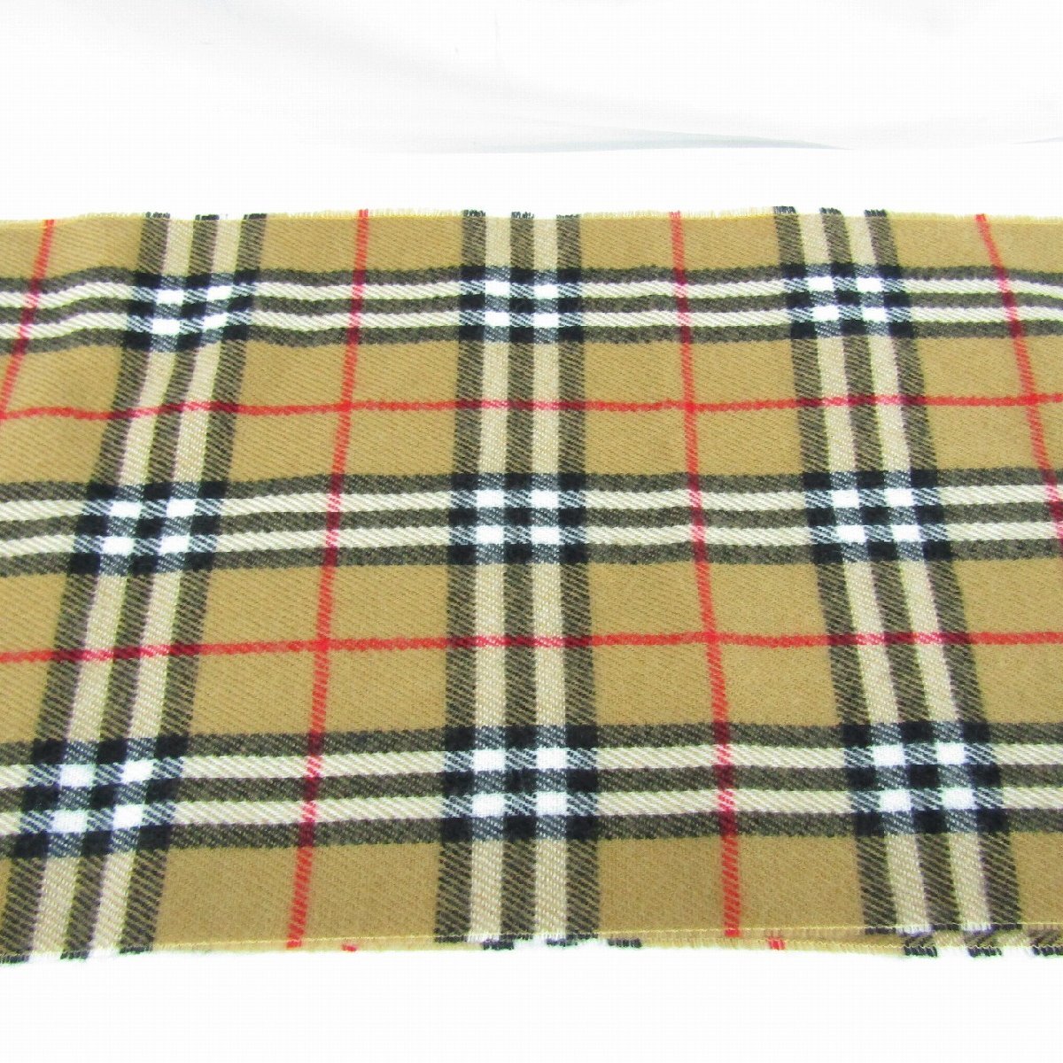 1円～【中古品】burberrys バーバリーズ マフラー ノバチェック 本體のみ 807119426 0929